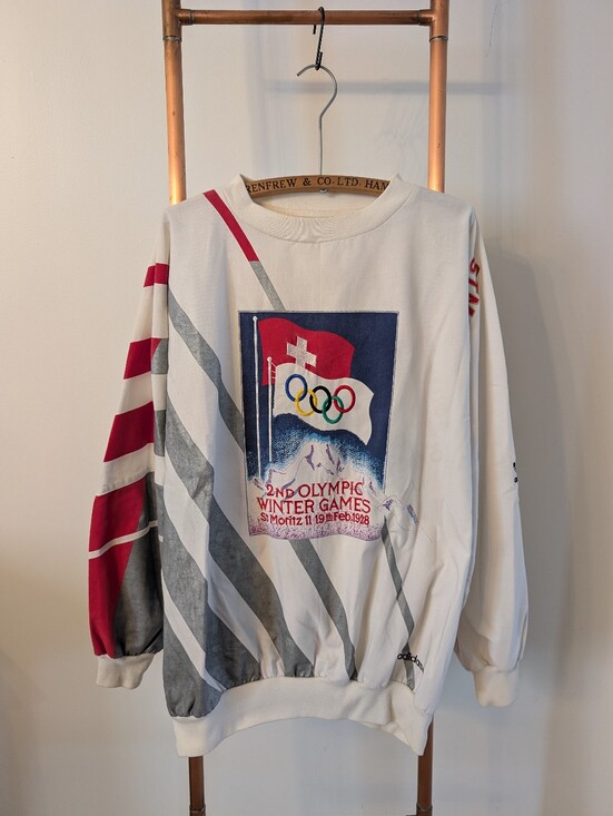 adidas Other - 🔥80'S RARE ADIDAS Vintage Olympic Sweatshirt - Made in HONG KONG🔥 *UNISEX*- XL
